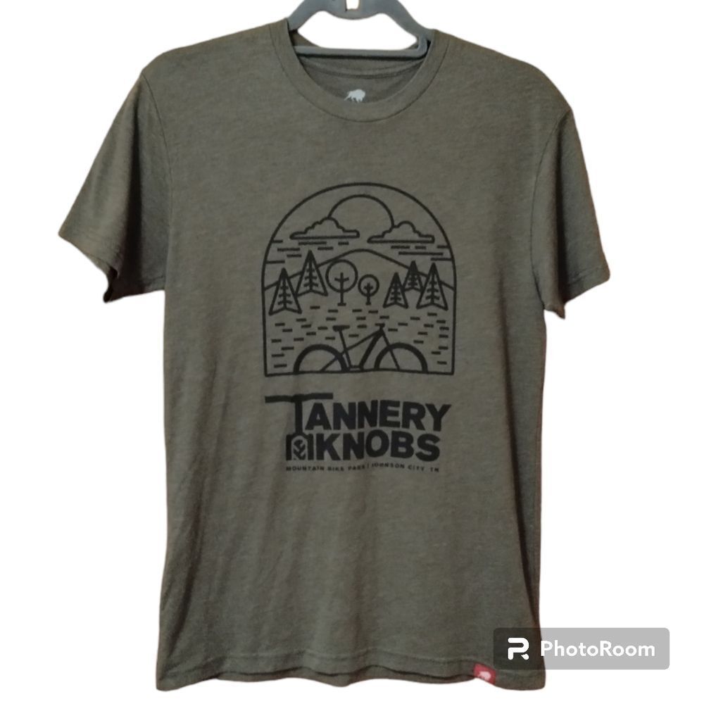 Tannery Knob Tee Olive Green Sz S Sportiqe Apparel T-Shirt Tennessee